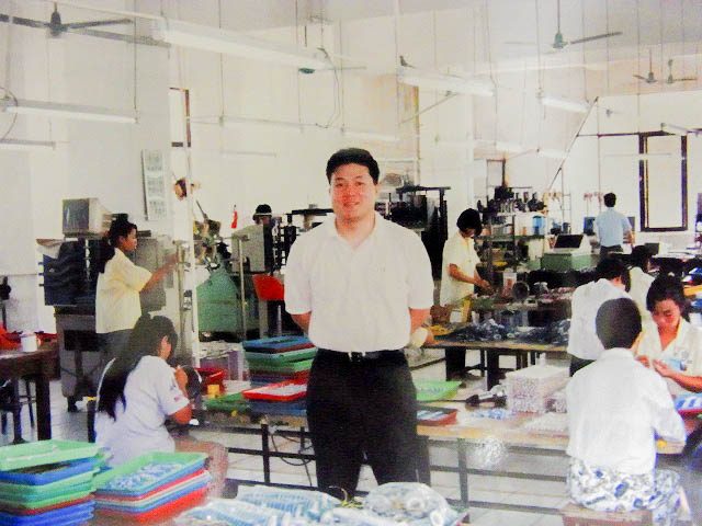 中国惠州での工場指導